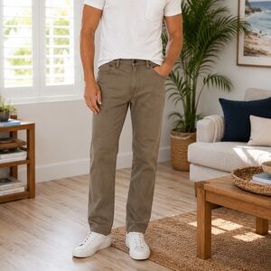 Jachs NY‎ | Khaki Straight Leg Stretch Pants- Men’s 32x30